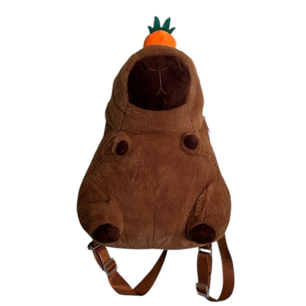 Kids Brown Plush Backpack(NWOT)
